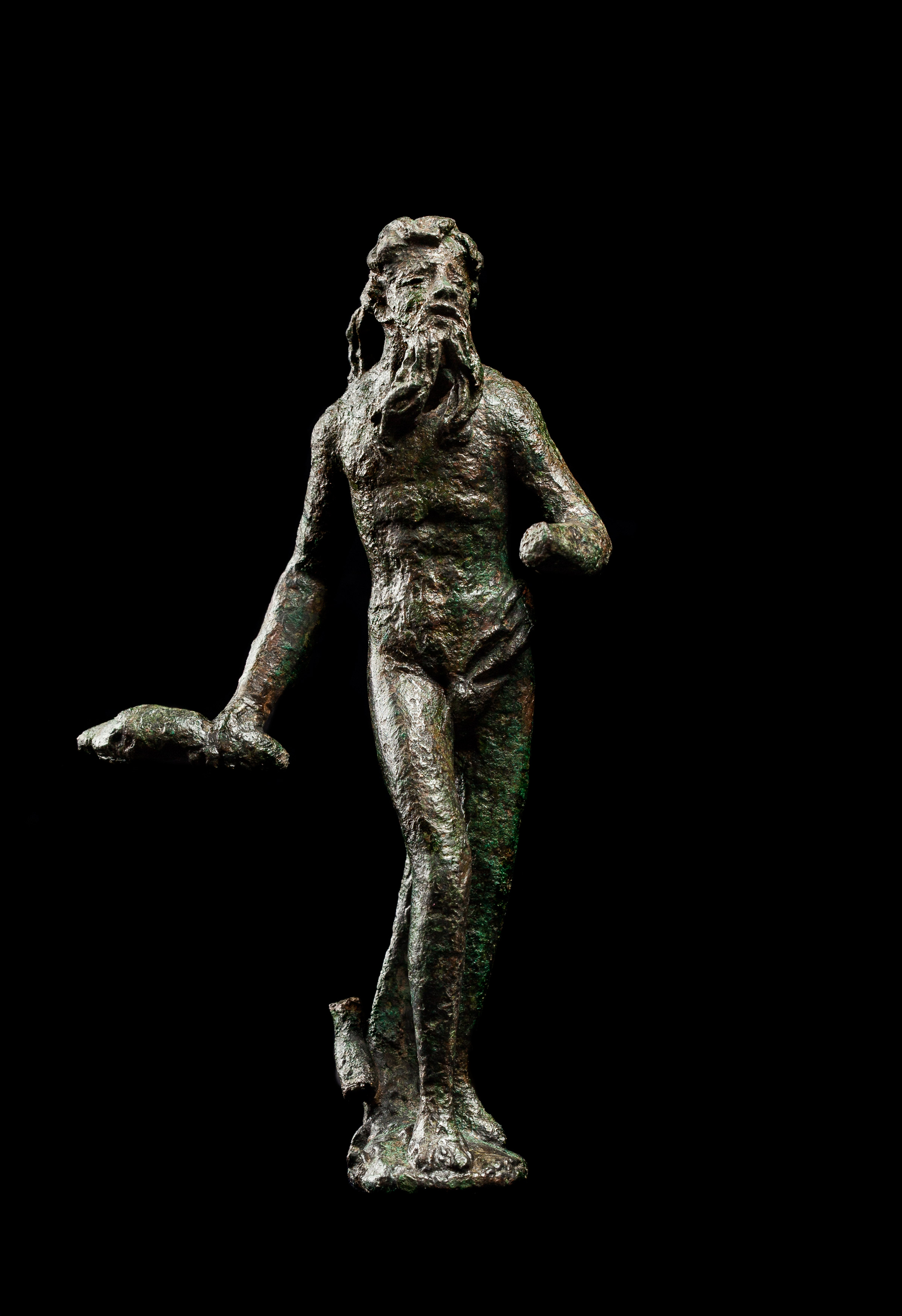 Roman figure of Neptune, 1st century A.D., Roman, Image: Courtesy David Aaron