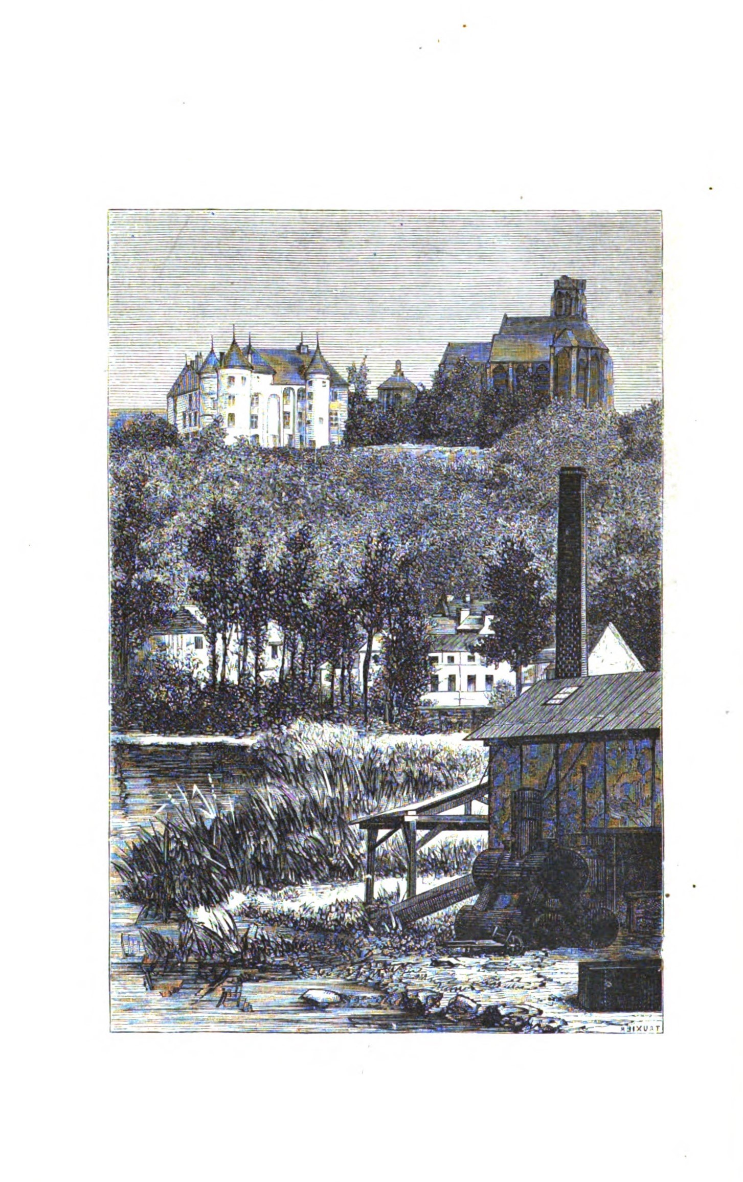 Chateau de Montataire illustration