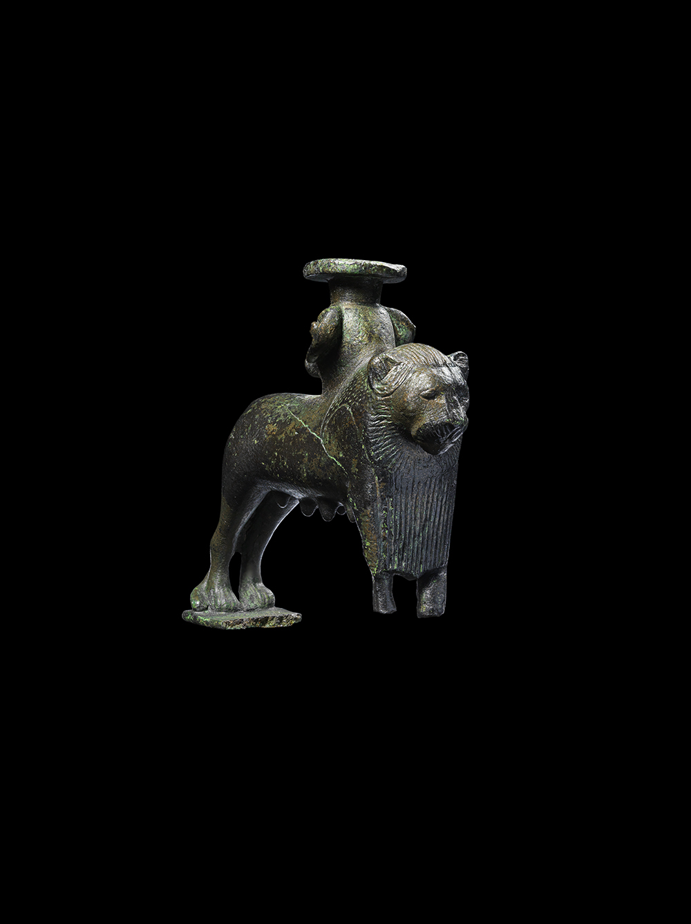 Image: Bronze Lioness with Head of Khnum or Amun, Late Period or Ptolemaic Period, c. 664-32 B.C., Egypt. Image: David Brunetti