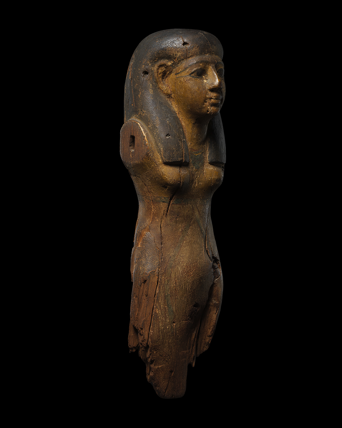 Statue of a Female Offering Bearer Late 11th-Early 12th Dynasty, Middle Kingdom, Egypt. Image: David Brunetti