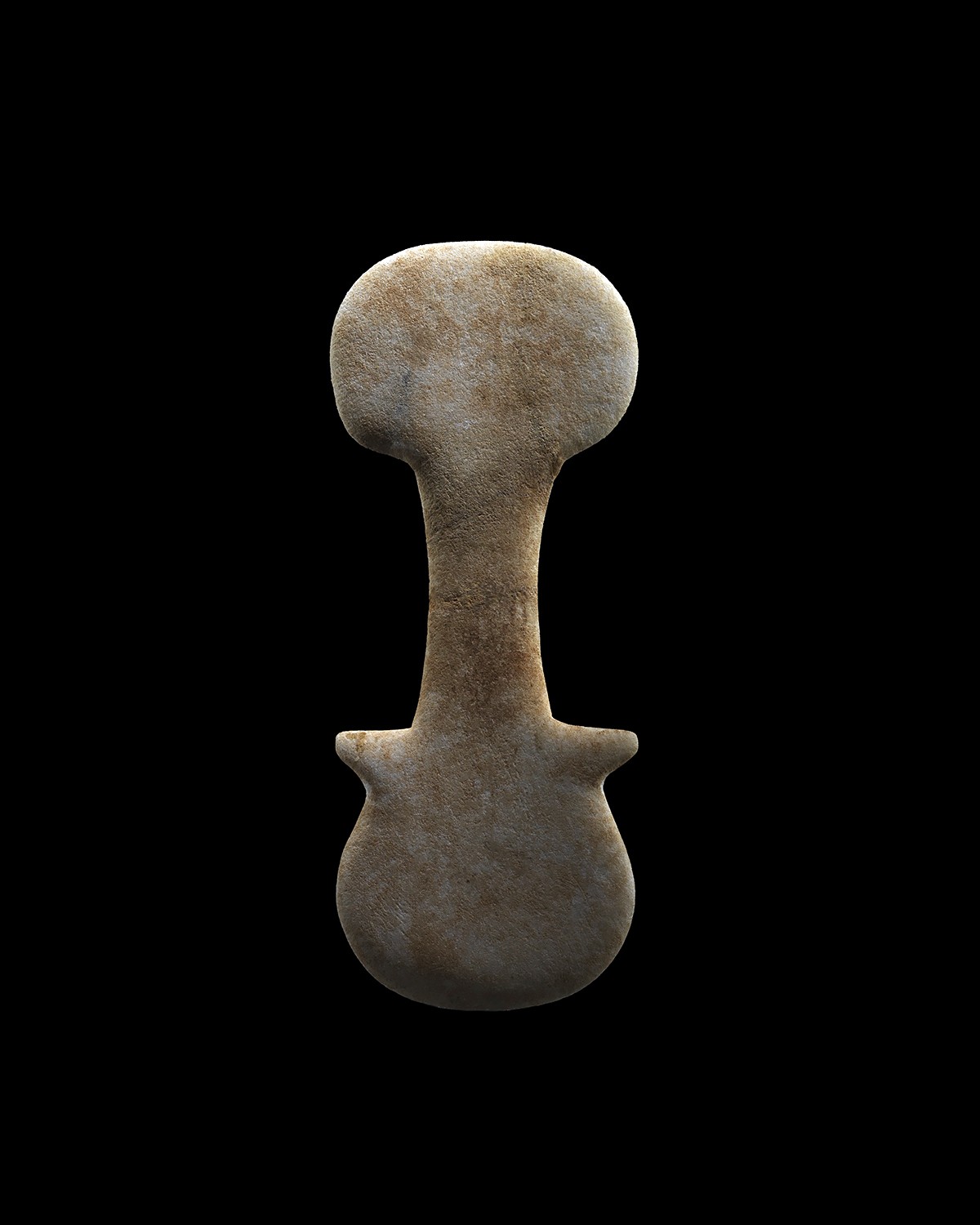 Large Anatolian Idol, Kusura Type, 2700-2100 B.C., Anatolia. Image: Courtesy David Aaron