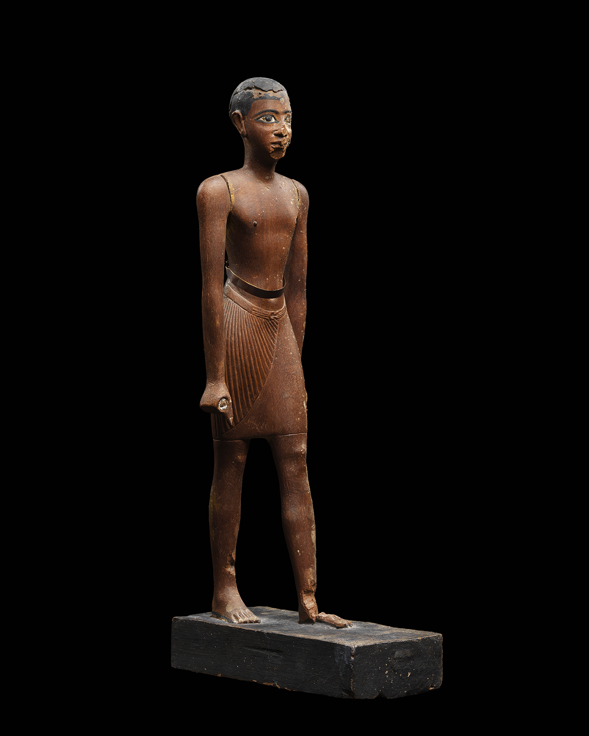 Image credit: Figure of a Man, 2360-2195 B.C., 6th Dynasty, Old Kingdom, Asyut, Egypt. Image: David Brunetti
