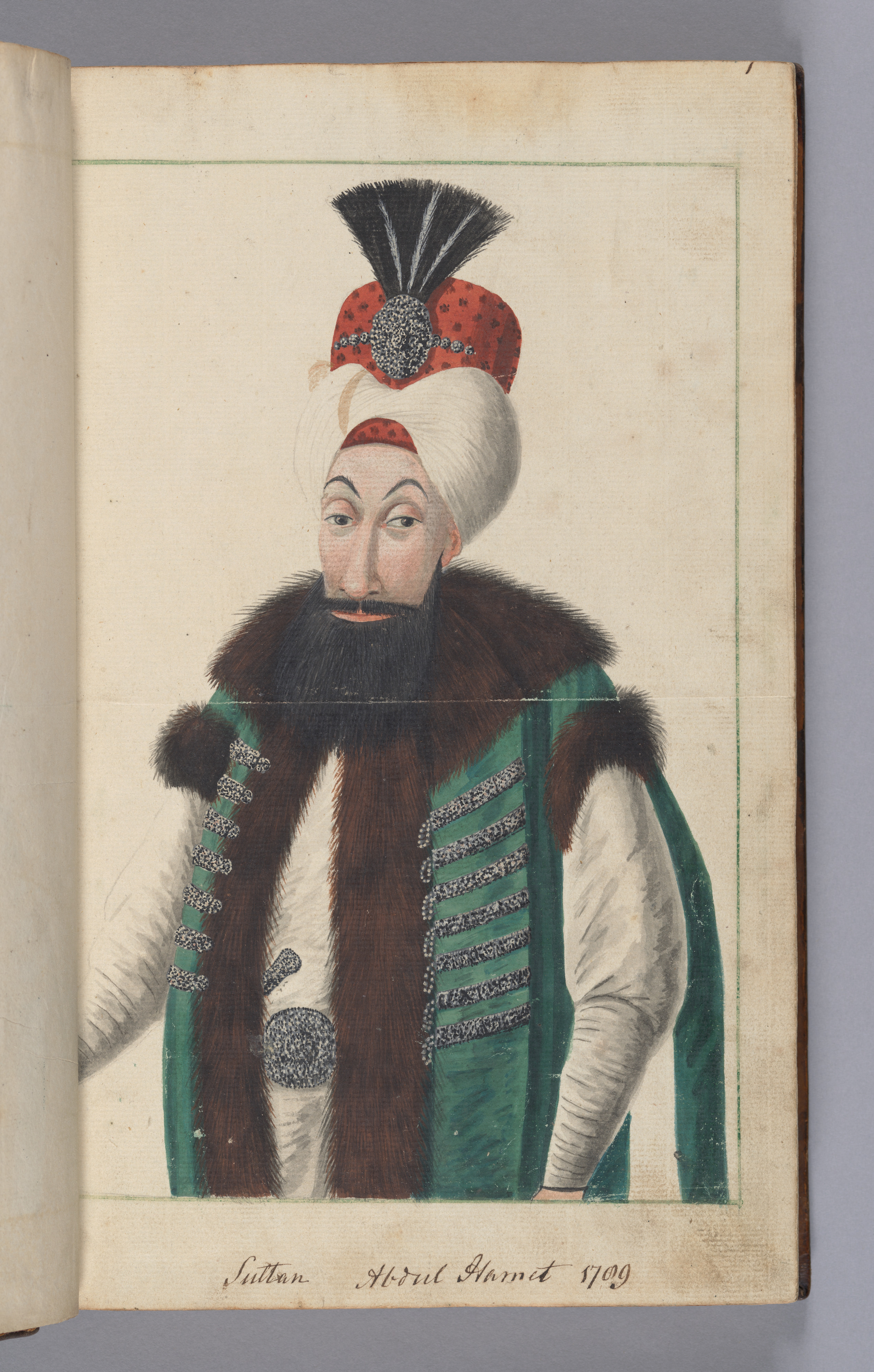  Illustrated Manuscript: ‘Costumi Turchi e Grechi fatti in Constantinopoli 1790’