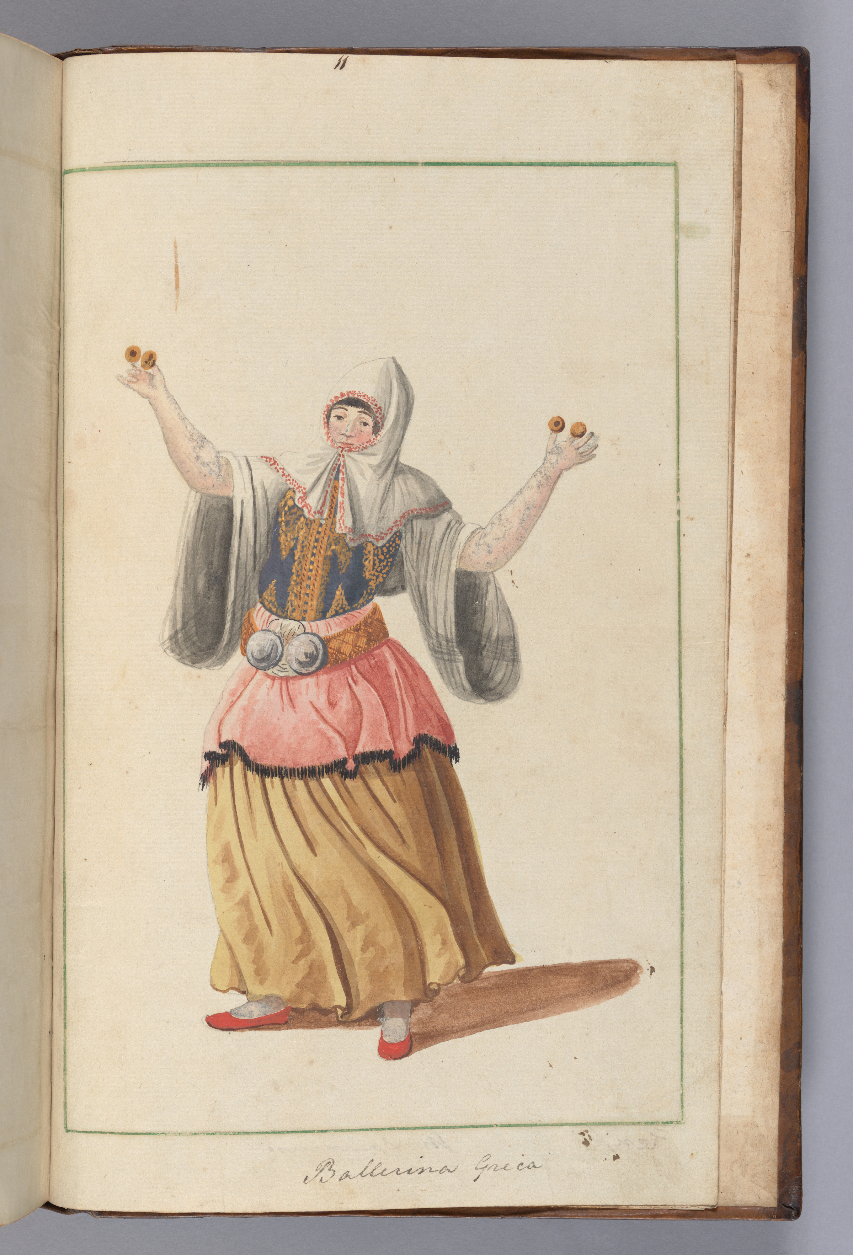 Illustrated Manuscript: ‘Costumi Turchi e Grechi fatti in Constantinopoli 1790’ 