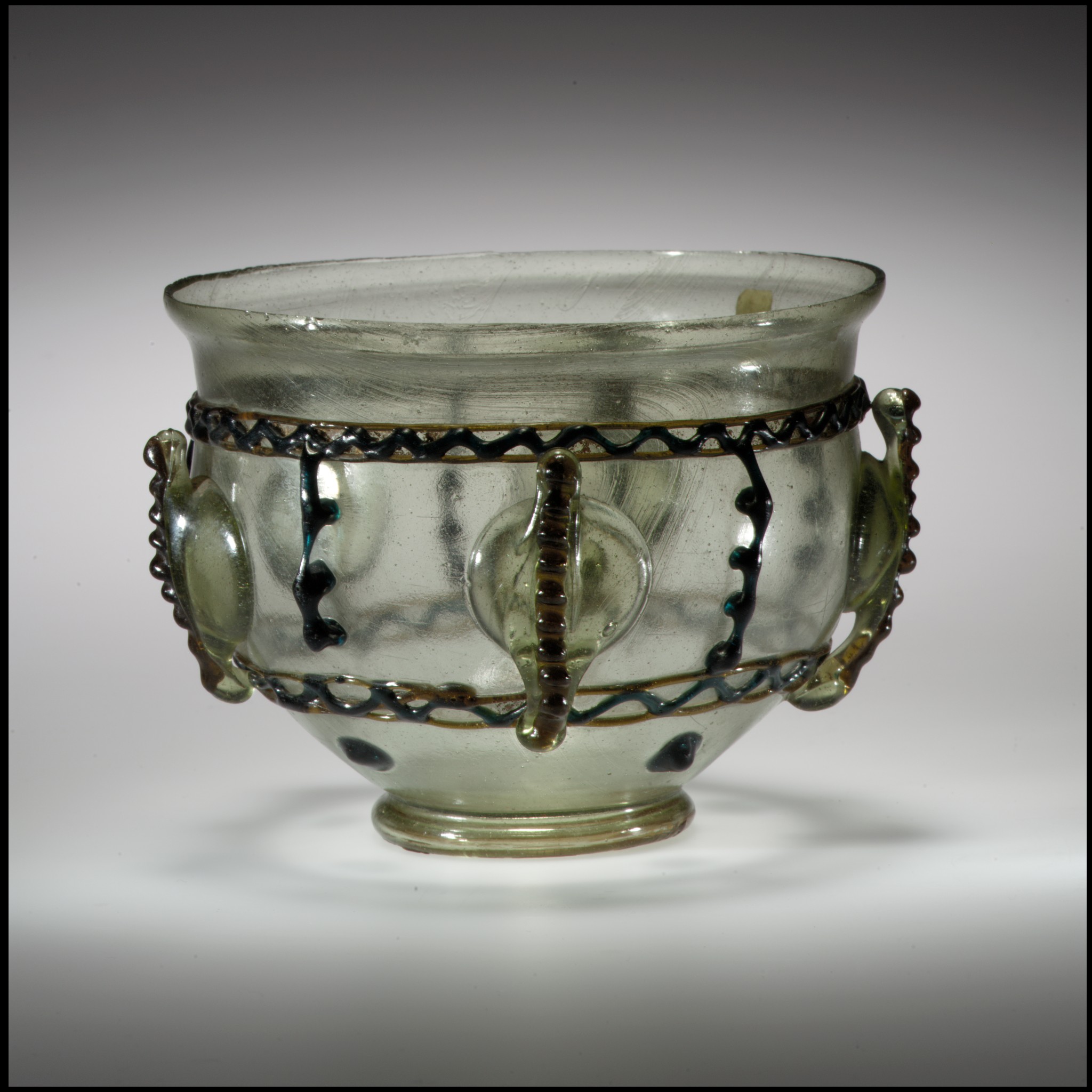 Glass Bowl, Late Roman 375–425, The Metropolitan Museum of Art