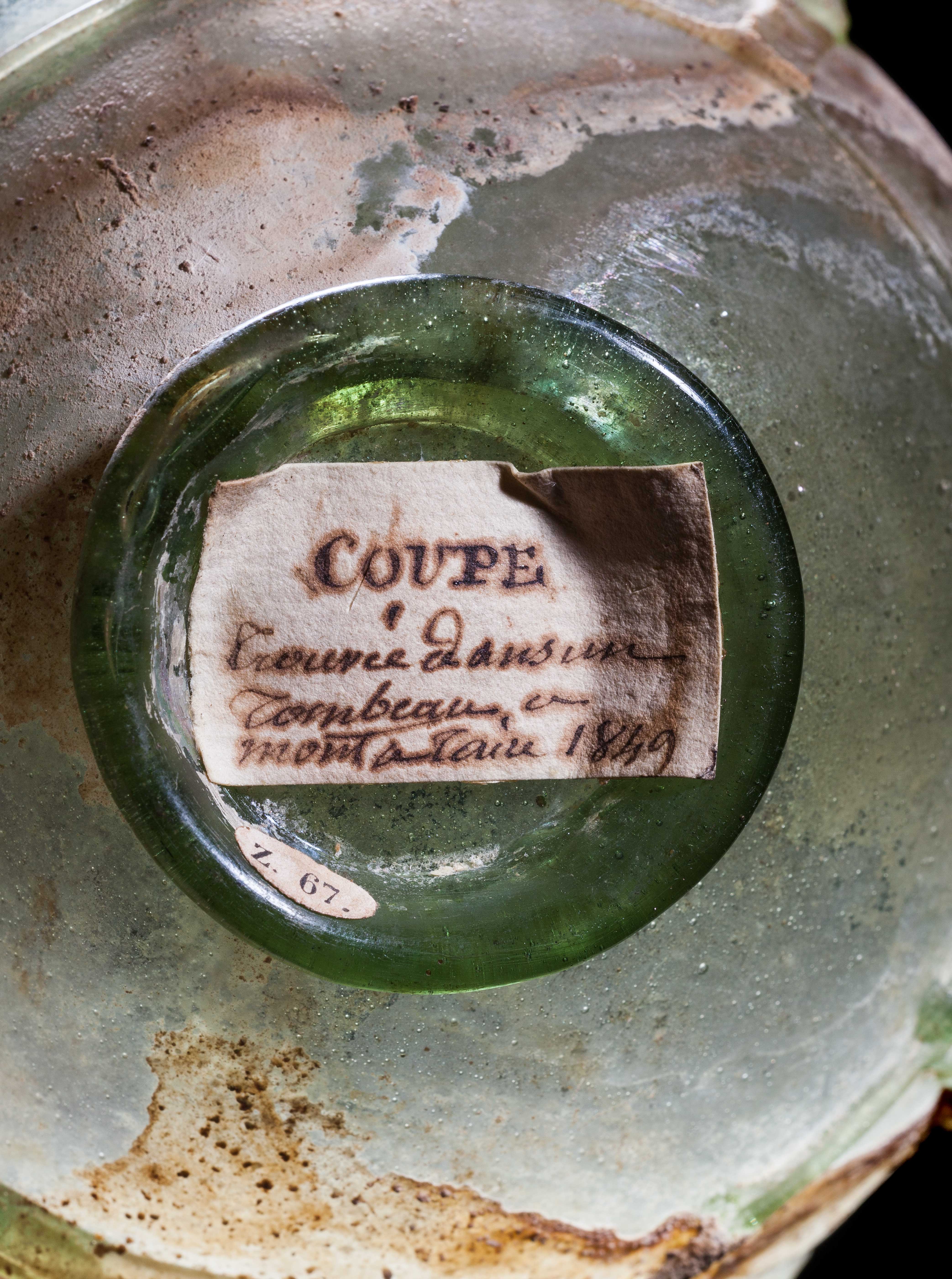 Montataire Bowl, c. 4-5th century A.D., Gallo-Roman or Merovingian. Image courtesy David Aaron.