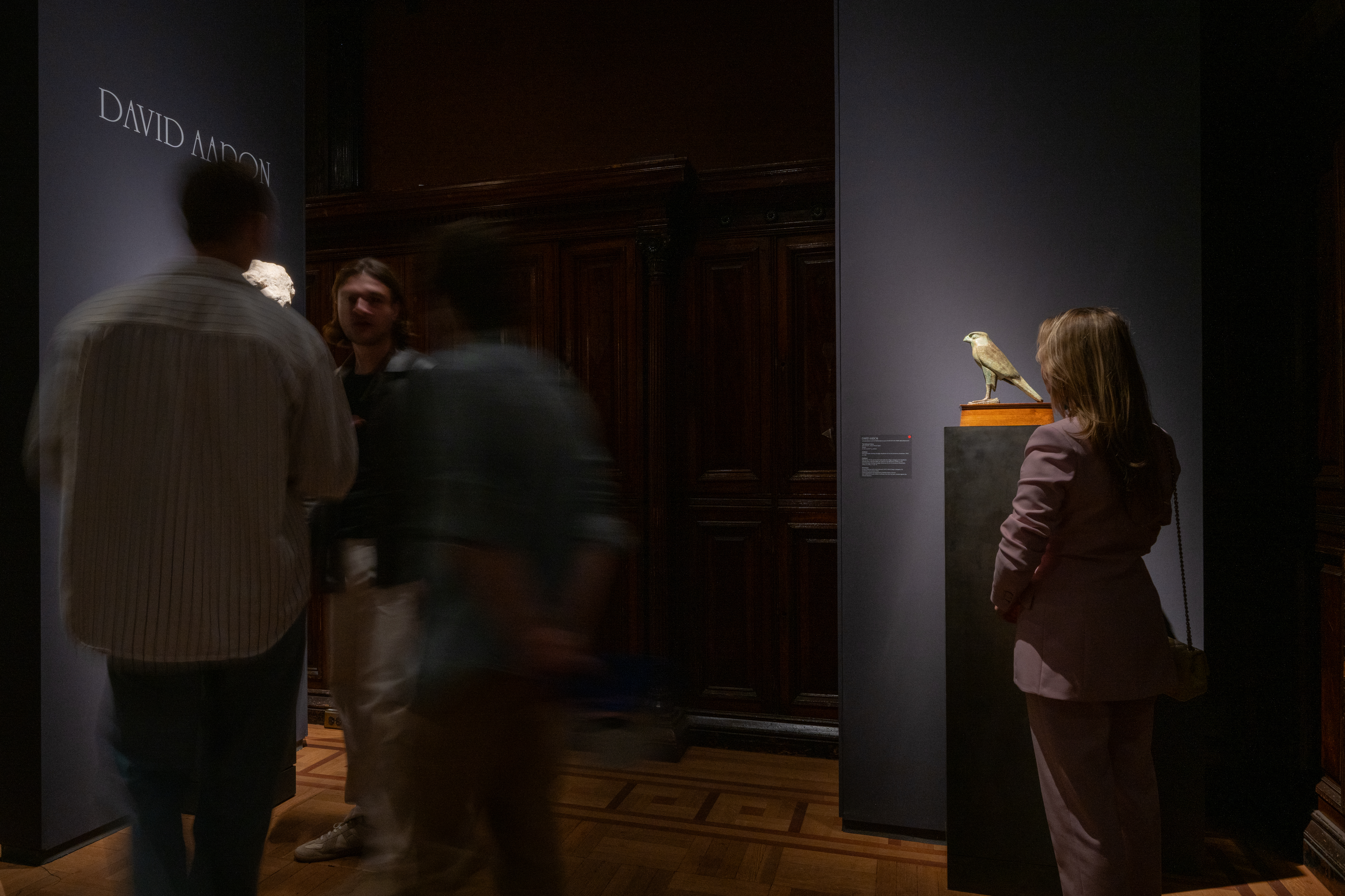 The Hultmark Horus at TEFAF New York 2025. Image: Courtesy of David Aaron, photographed by Jitske Nap