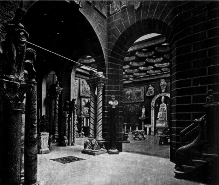 Entrance Hall of Piazza Mozzi, The Art Journal (1893), p. 10. 