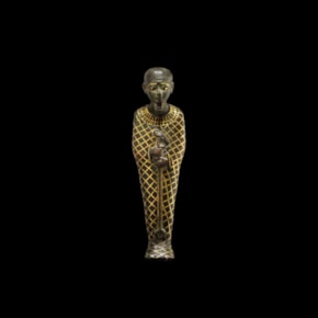 Gold and Bronze Statuette of Ptah