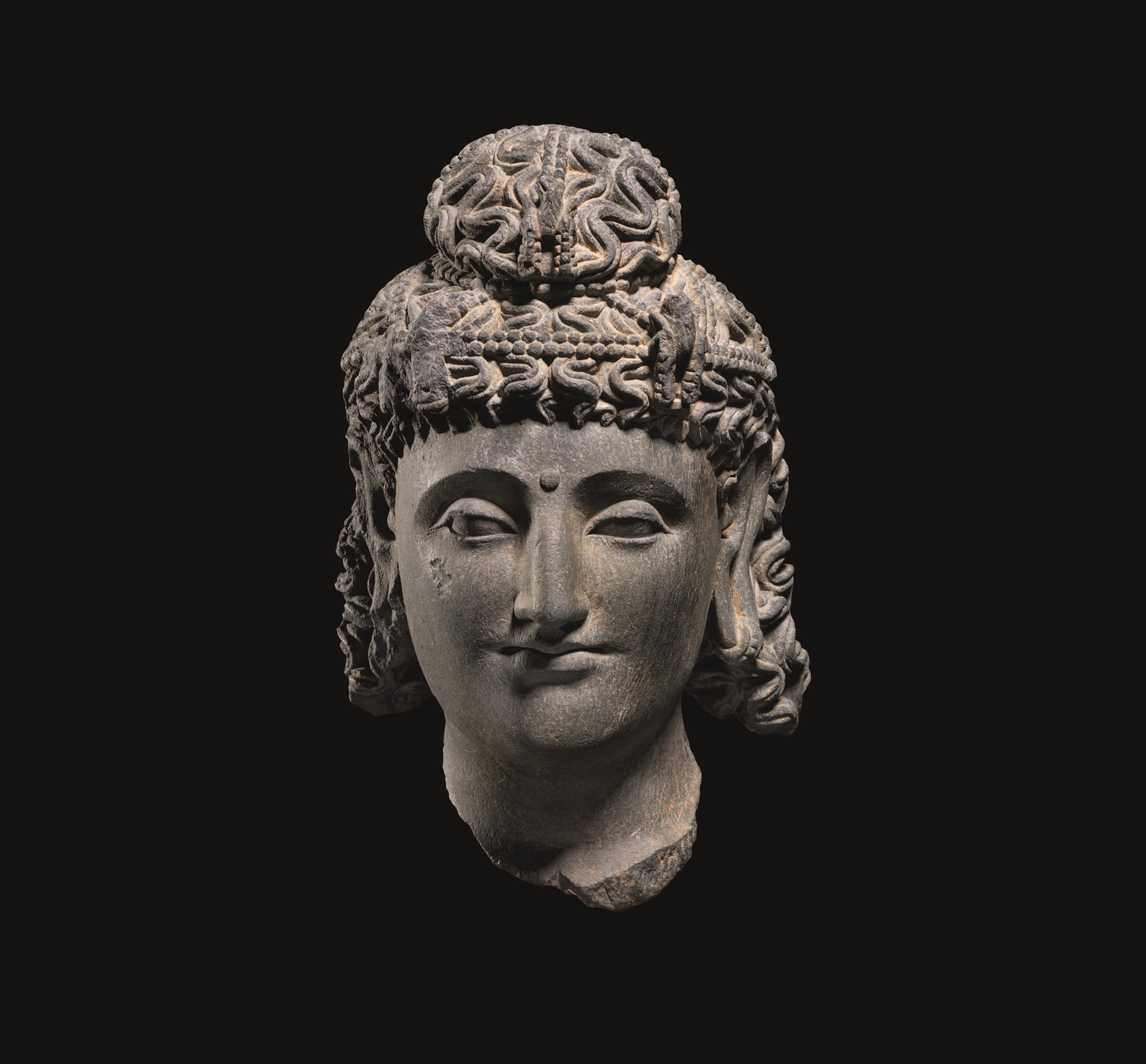 Magnificent Head Of Maitreya, Buddha