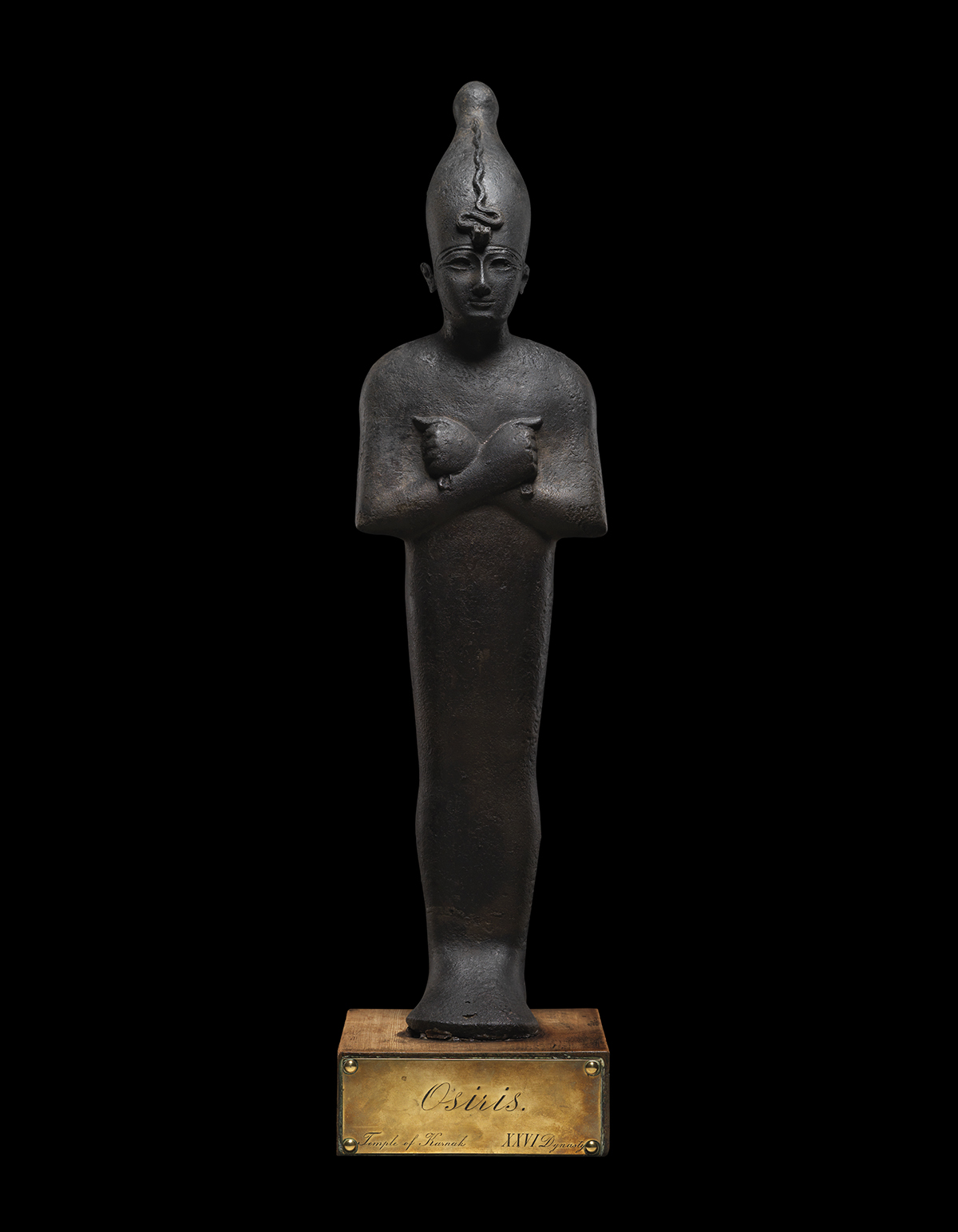 Large Bronze Figure of Osiris
