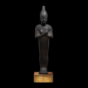 Large Bronze Figure of Osiris