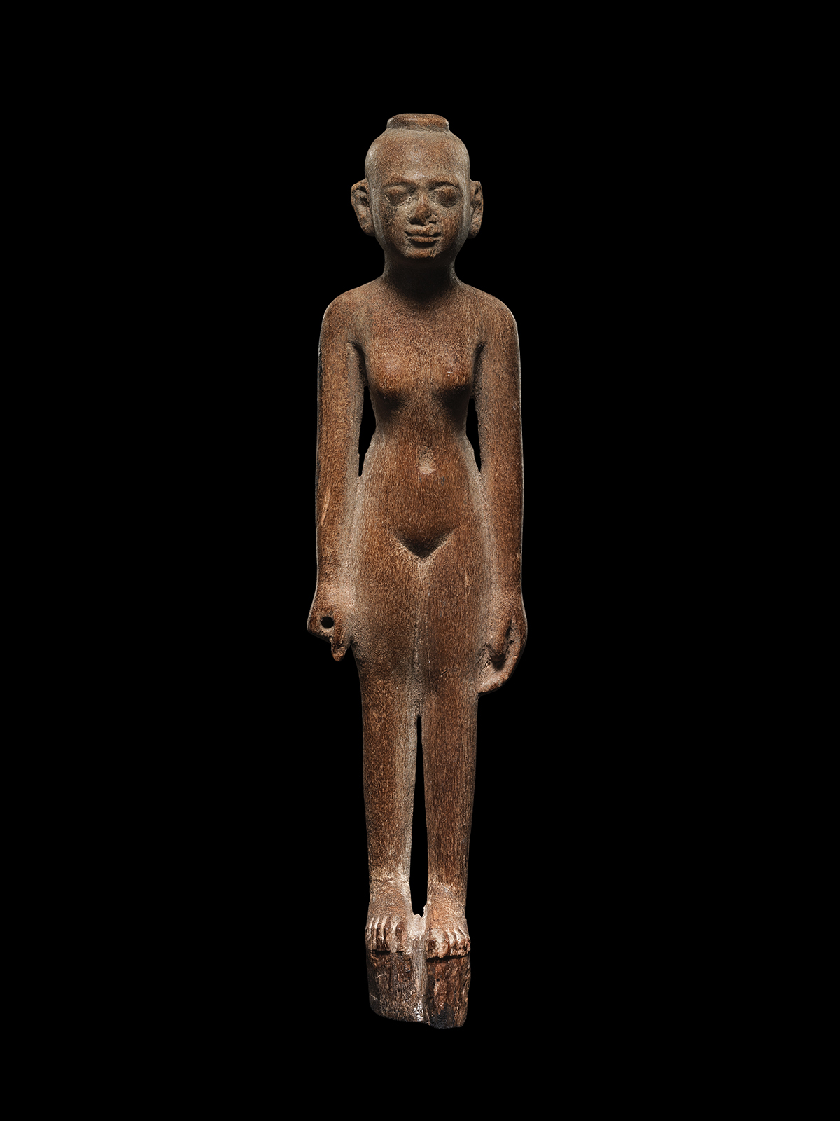 Wooden Nubian Woman