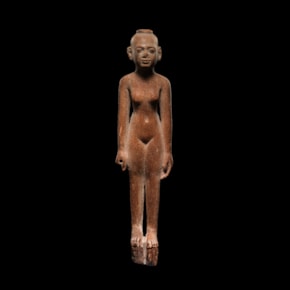 Wooden Nubian Woman