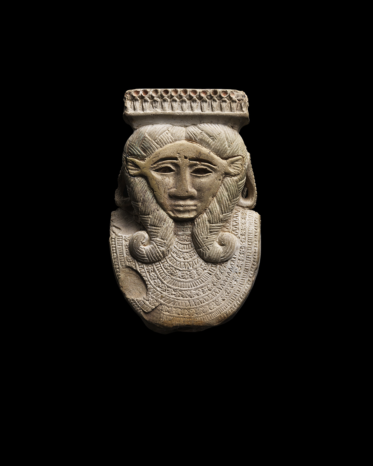 Part of a Naos Sistrum