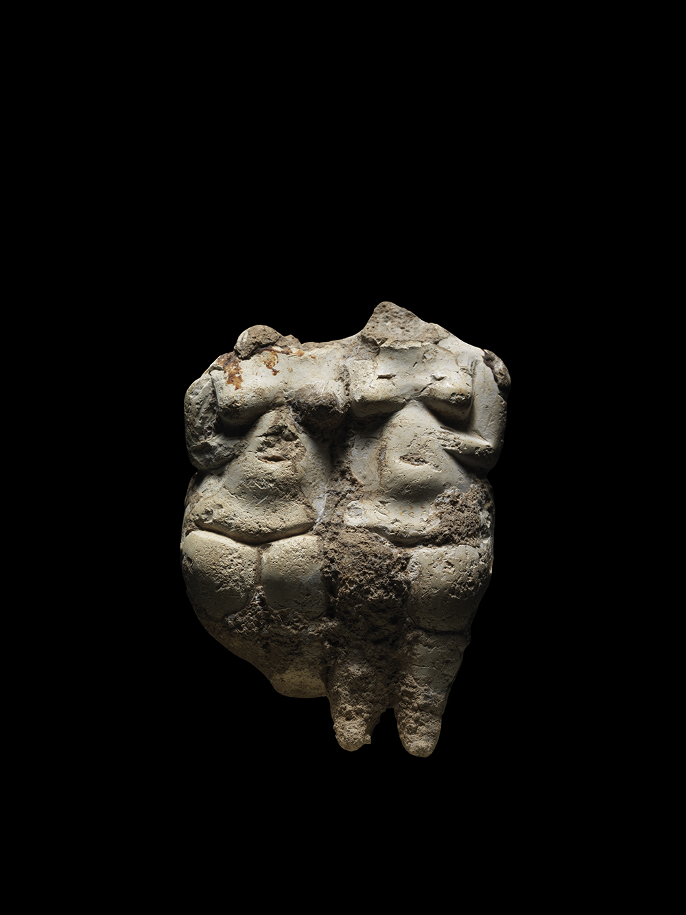 Grouped Pair of Standing Female Idols
